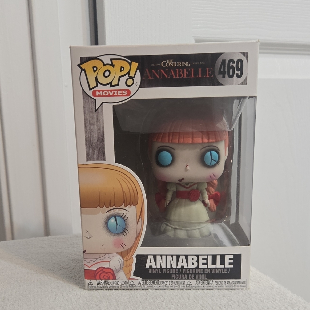 Funko POP! Movies #469 Annabelle (The Conjuring Universe) Vinyl Figure 3 for $28